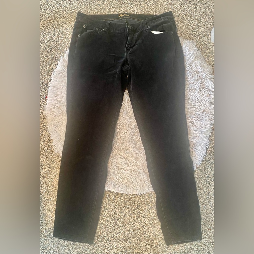 Black Old Navy Corduroy